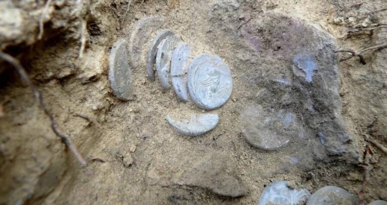 Buried Roman Coin