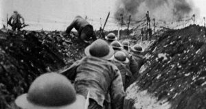 Fighting At The Battle Of The Somme