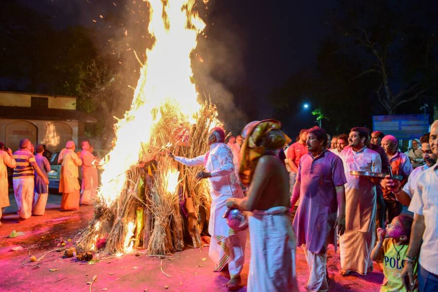 Holika Bonfire