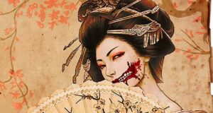 Kuchisake Onna With Fan