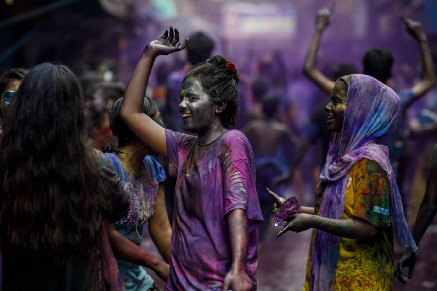 Young Girls Dancing