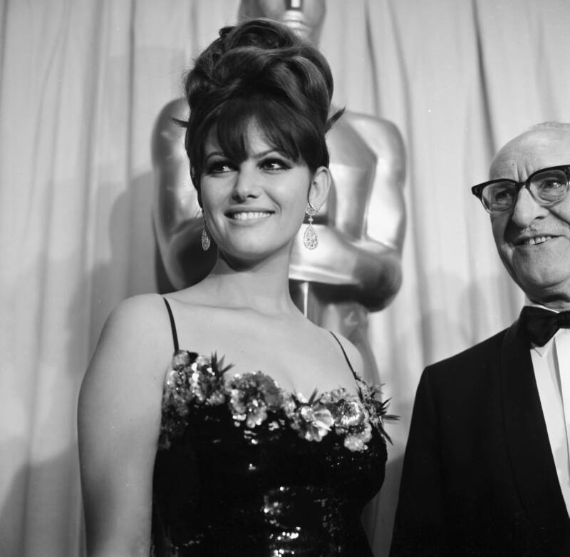 Photos Of Claudia Cardinale At The Oscars