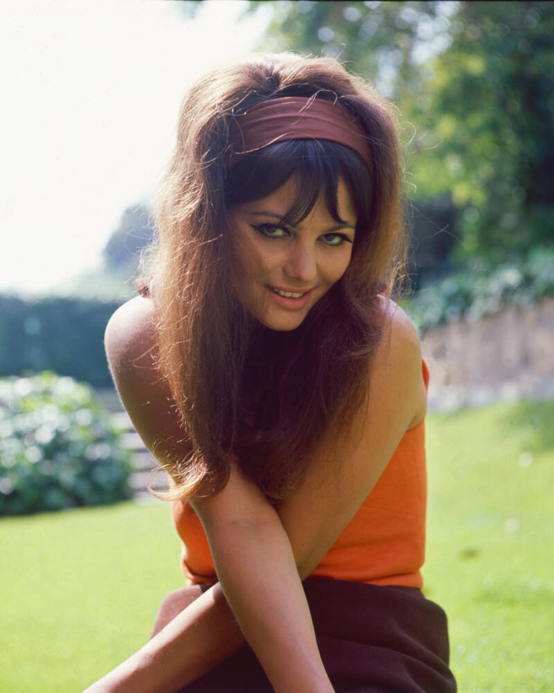 Claudia Cardinale Looking At The Camera