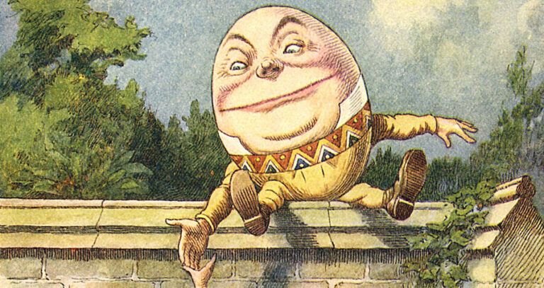 Humpty Dumpty On A Wall