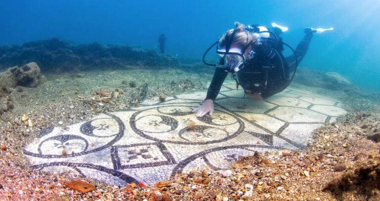 Uncovered Baia Mosaic