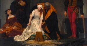 Lady Jane Grey Execution Painting