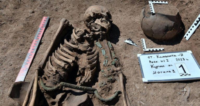 Siberian Charioteer Skeleton