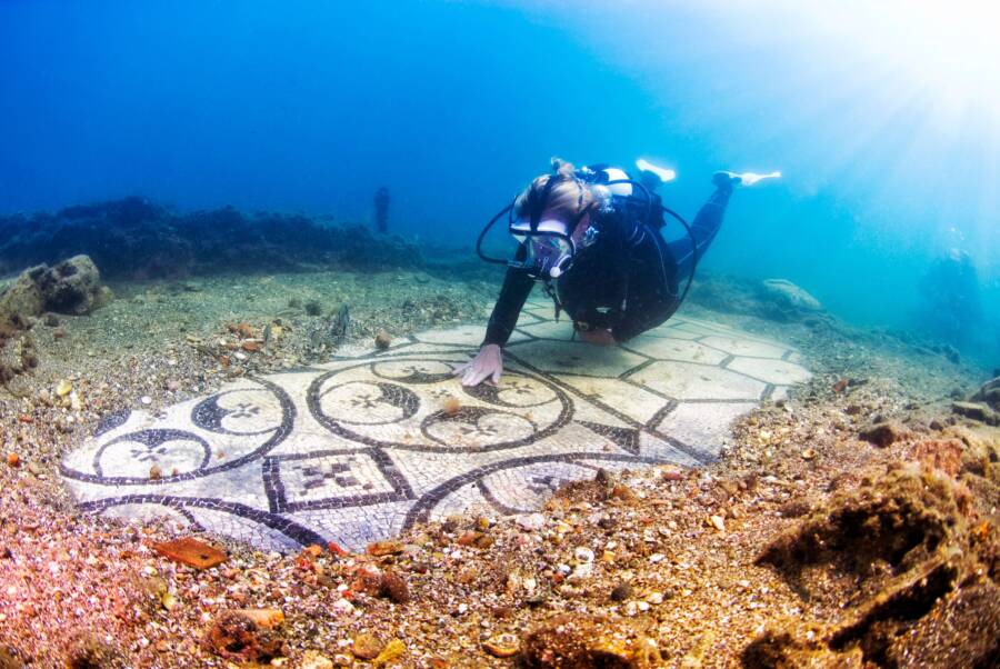 Diver In Baiae