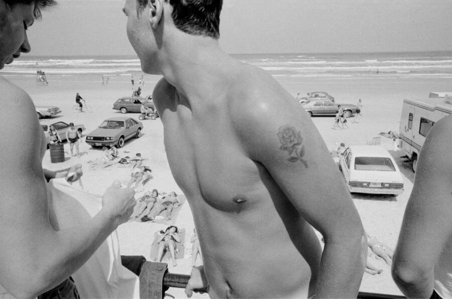 Man With Rose Tattoo