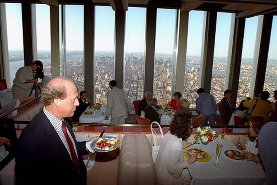 People Eating At Windows On The World