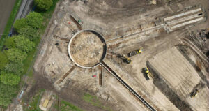 Excavated Plane Catapult