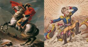 Napoleon Painting Alongside Little Boney Cartoon Featured