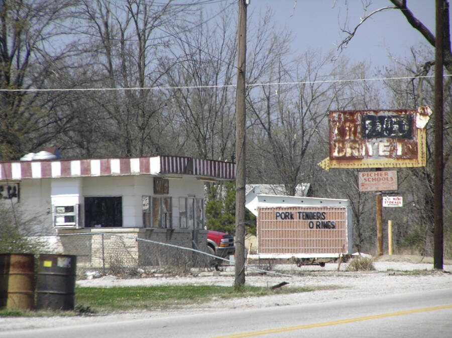 Abandoned Drive-In Restaurant