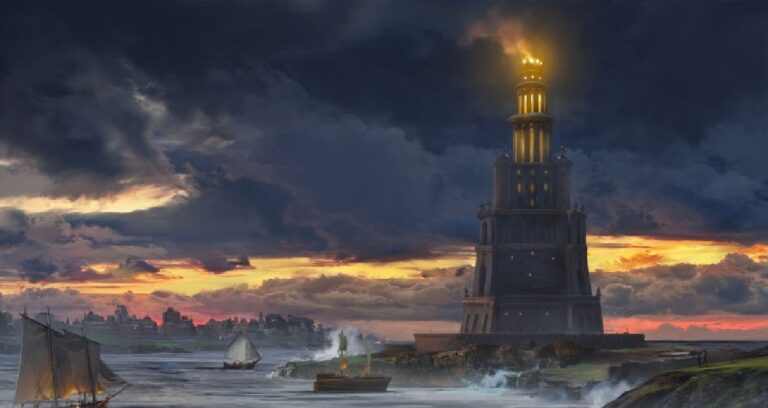Lighthouse Of Alexandria Featured