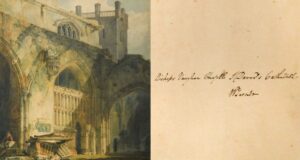 Jmw Turner Painting Alongside Signature Featured