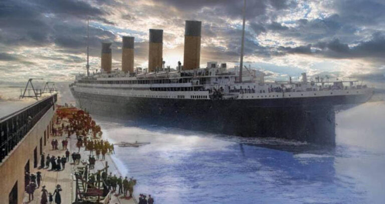 Titanic In Color Featured
